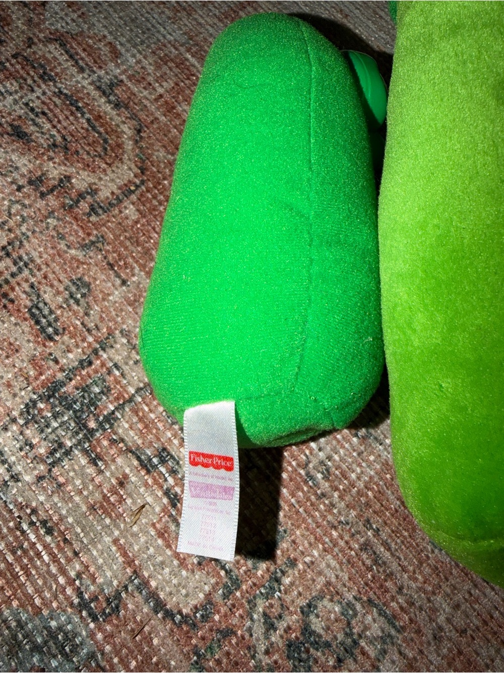 Vintage Veggie Tales Stuff Animals Laura Carrot Larry Cucumber Junior Asparagus - Picture 7 of 9